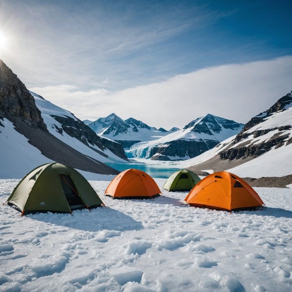 Comment choisir une tente adaptée pour un camping en région de calotte glaciaire?